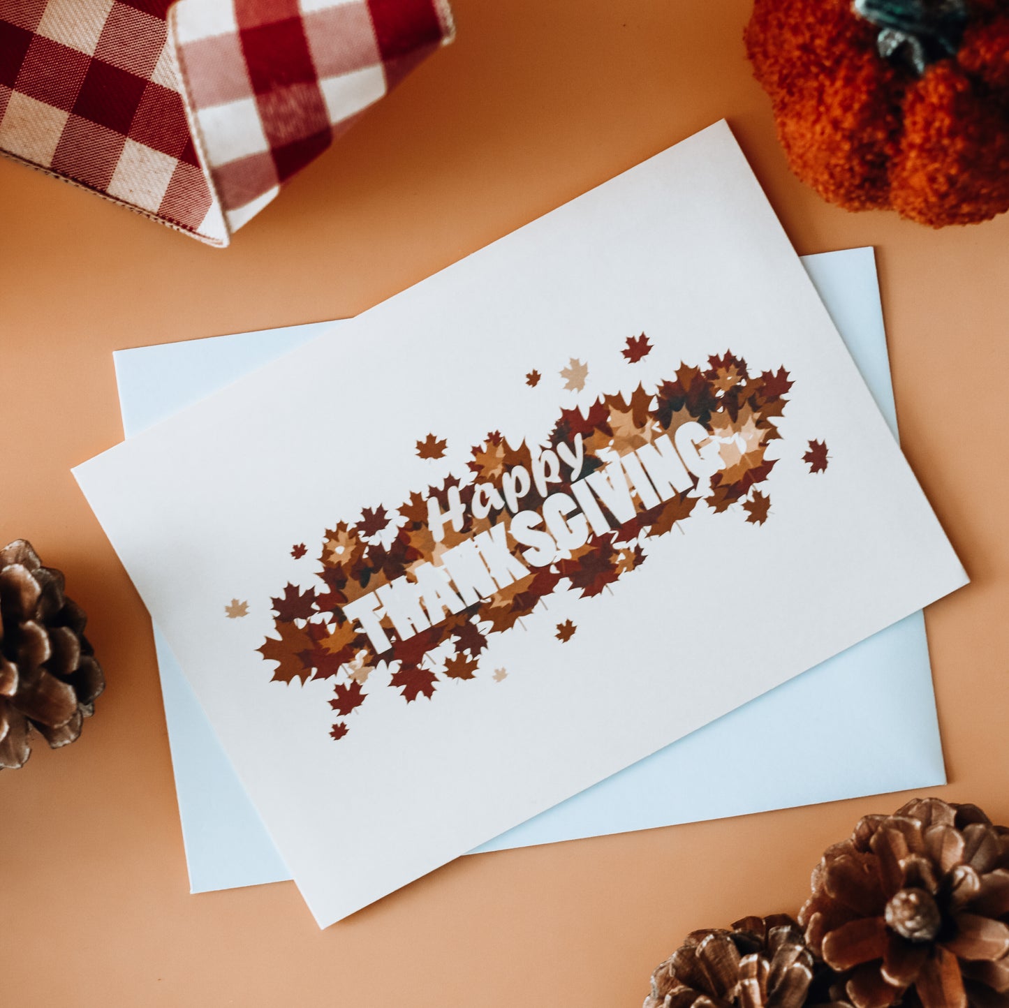 3D Pop-up card Thanksgiving Theme x 4pcs