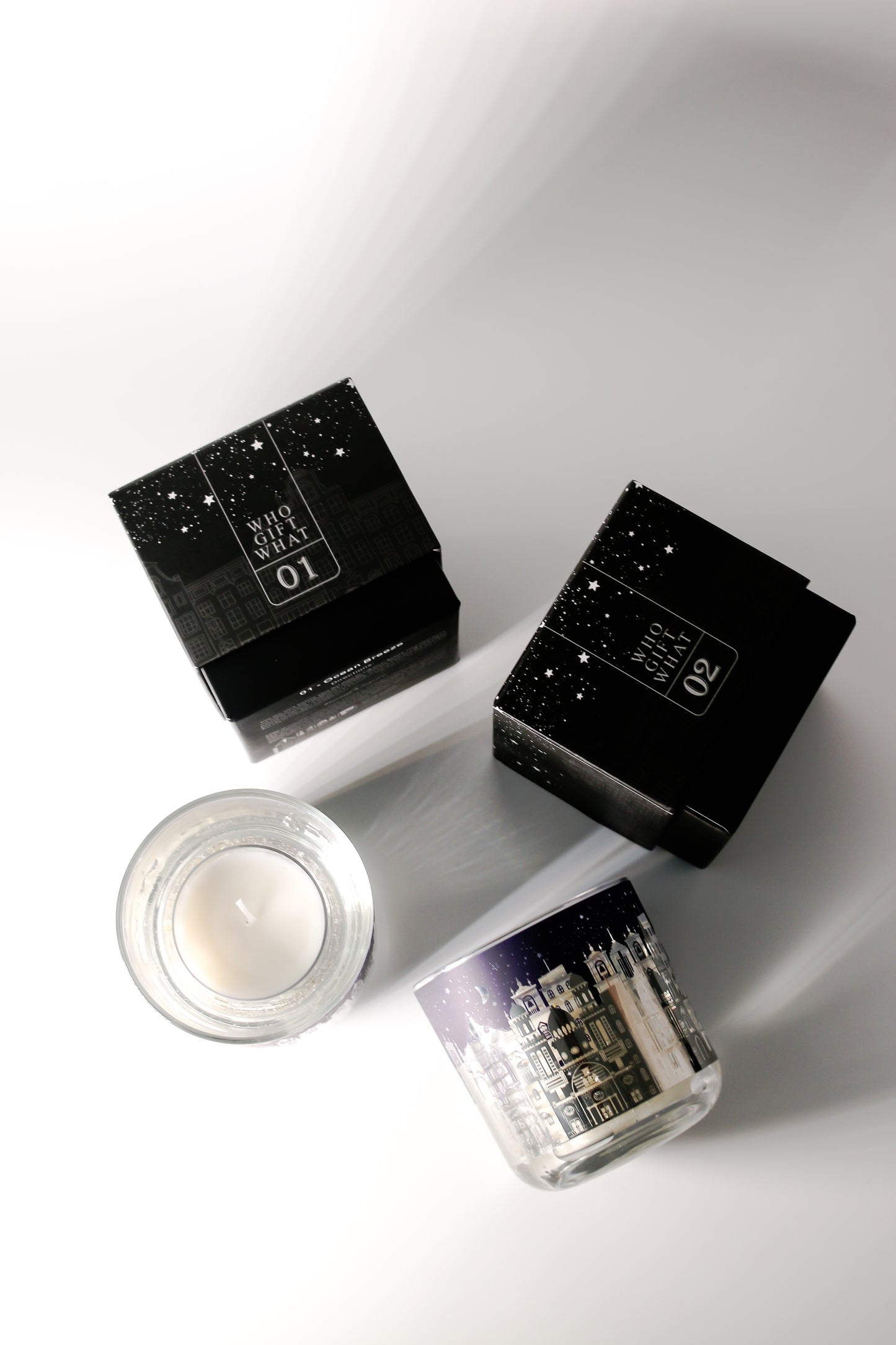 Who Gift What Light-up candle (#01 ocean breeze)