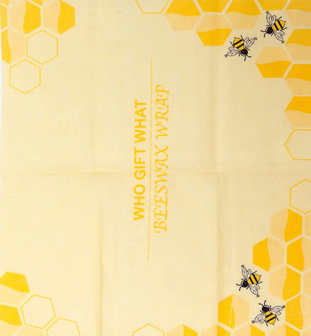 Reusable Beeswax Food Wraps (2pcs)